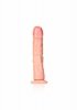 Zakrzywiony penis dildo na przyssawce  25,5 cm